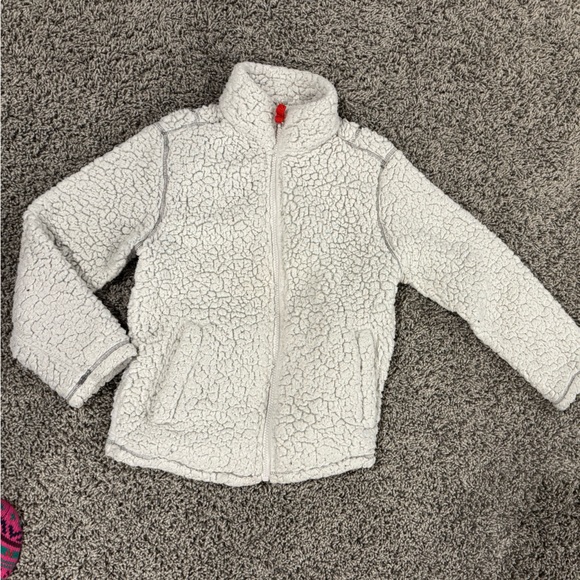 Free People Other - Free People Kids Textured Sherpa Jacket, size 7